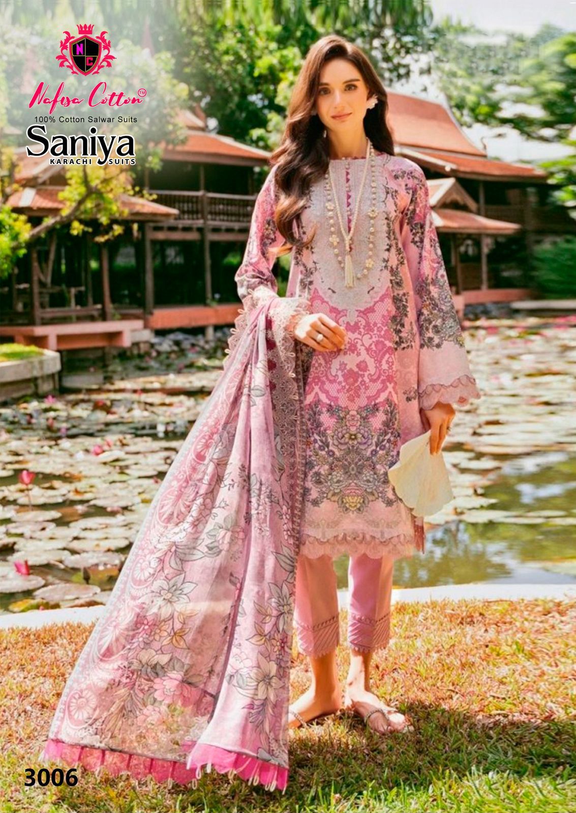 Saniya Vol 3 by Nafisa Cotton Digital Printed Dress Material Collection